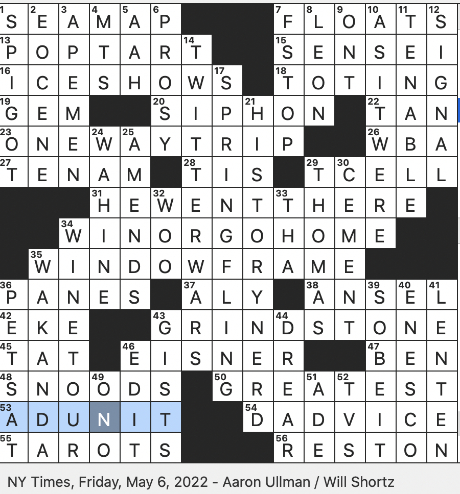rex parker does the nyt crossword puzzle fatherly tips to use a pertaining to a christmas carol meanie crossword Rex Parker Does The Nyt Crossword Puzzle: Fatherly Tips To Use A pertaining to A Christmas Carol Meanie Crossword