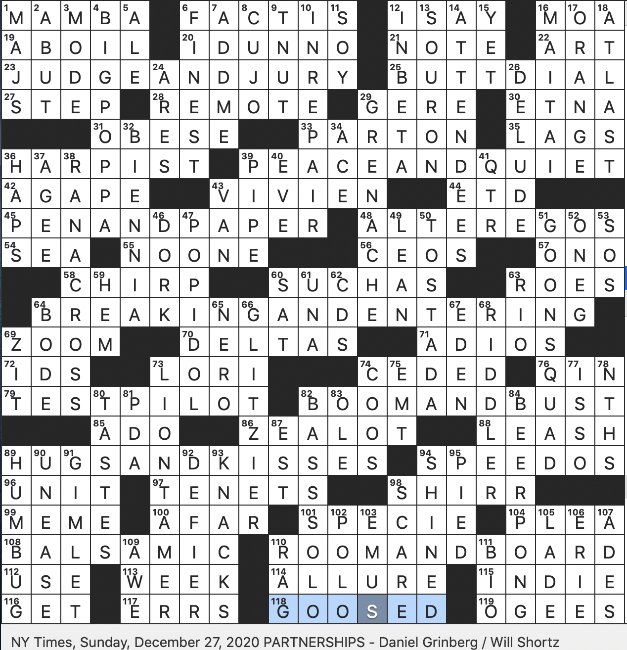Rex Parker Does The Nyt Crossword Puzzle: First Dynasty Of with Orange Stutter at Christmas Crossword Clue