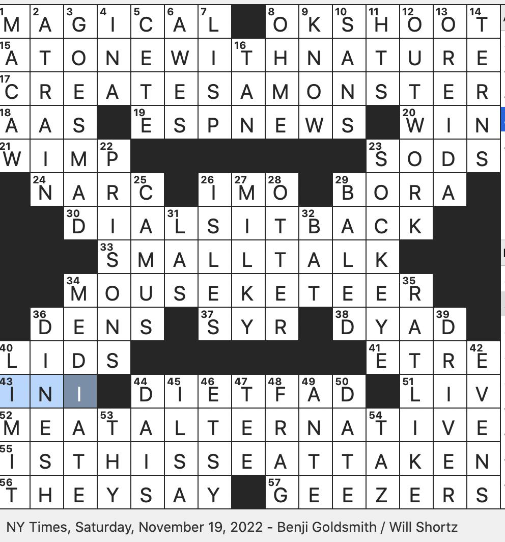 rex parker does the nyt crossword puzzle grenade in gaming lingo inside like santa after christmas presumably nyt crossword clue Rex Parker Does The Nyt Crossword Puzzle: Grenade In Gaming Lingo inside Like Santa After Christmas Presumably Nyt Crossword Clue
