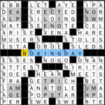 Rex Parker Does The Nyt Crossword Puzzle: Tv Warrior Princess For Santa'S Routes On Christmas Eve Nyt Crossword