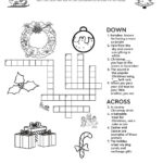 Santa'S Crossword • Beeloo Printable Crafts And Activities For Kids Throughout Classic Christmas Treat Crossword Clue