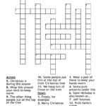 Spanish   Christmas Crossword   Wordmint Inside Christmas Crossword In Spanish