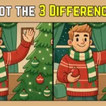 Spot The Difference: Within 9 Seconds Spot The 3 Differences In In Spot For Some Christmas Decorations Crossword