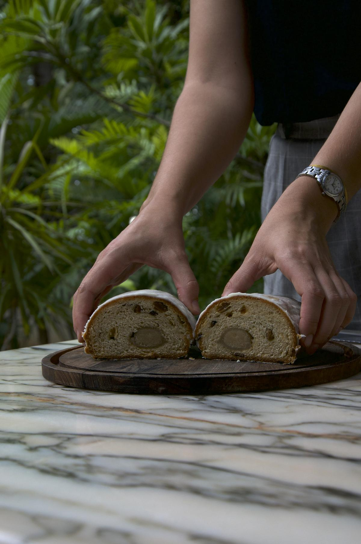 Stollen, Panettone And Other Travel-Friendly Christmas Bakes - The inside German Christmas Bread Crossword Clue