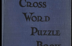 The Cross Word Puzzle Book: First Series in Orange Stutter at Christmas Crossword Clue