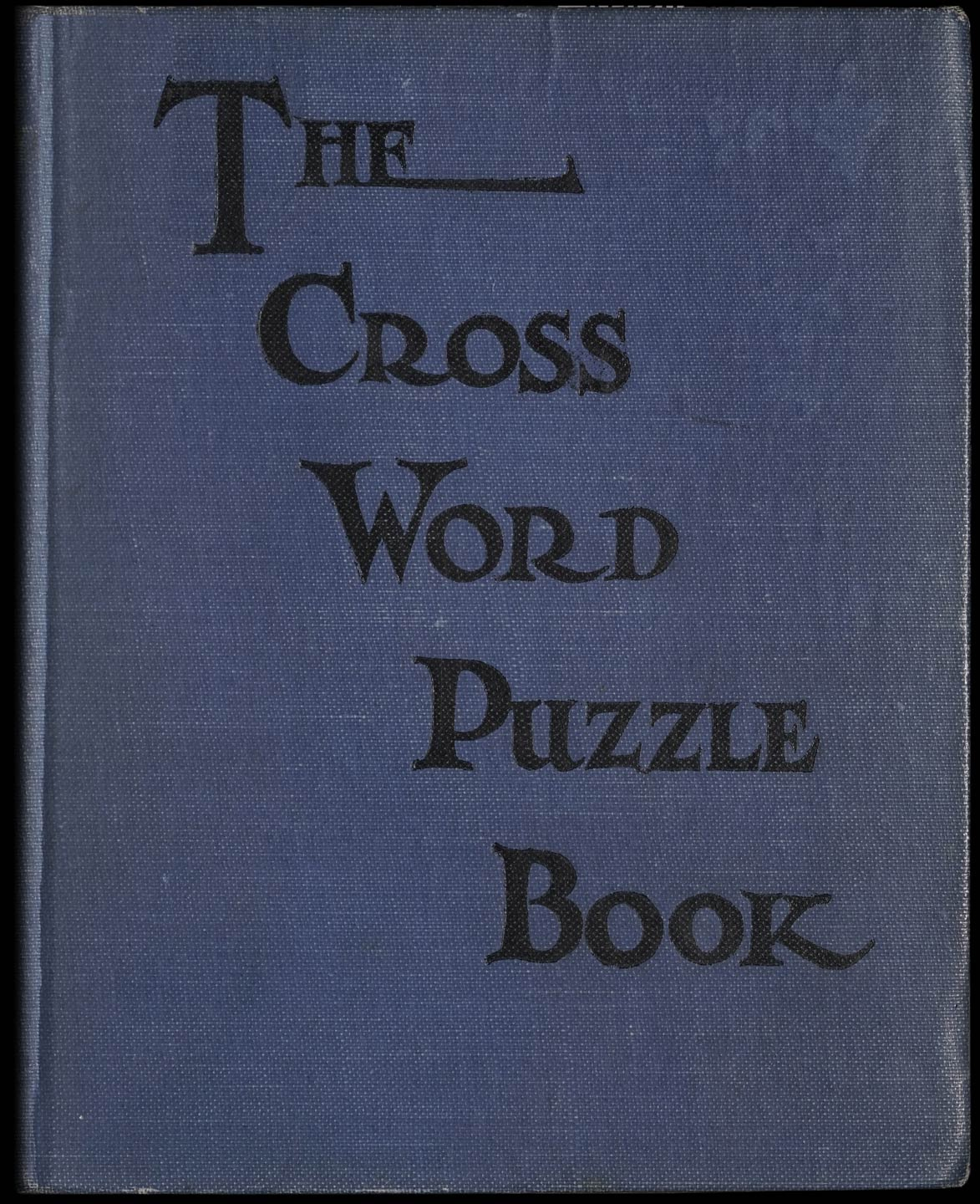 The Cross Word Puzzle Book: First Series inside Orange Studder at Christmas Crossword Clue