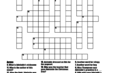 The House Without A Christmas Tree Crossword Puzzle – Wordmint for Christmas Tree Crossword Answers