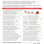 The Night Before Christmas   Tefl Lessons | Esl Task Pertaining To A Visit From St Nicholas On Christmas Crossword Clue