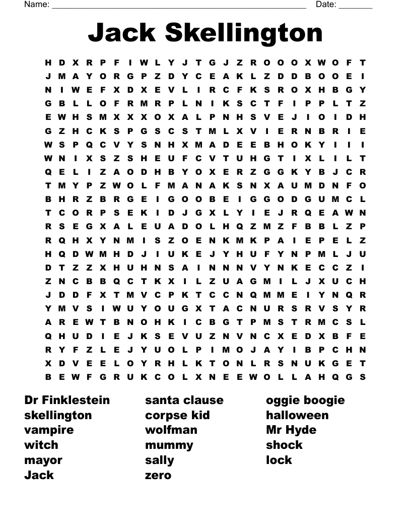the nightmare before christmas crossword wordmint throughout halloween town leader in the nightmare before christmas crossword clue The Nightmare Before Christmas Crossword - Wordmint throughout Halloween Town Leader In The Nightmare Before Christmas Crossword Clue
