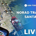 Track Santa Around The World On Christmas Eve Inside Santa'S Routes On Christmas Eve Crossword