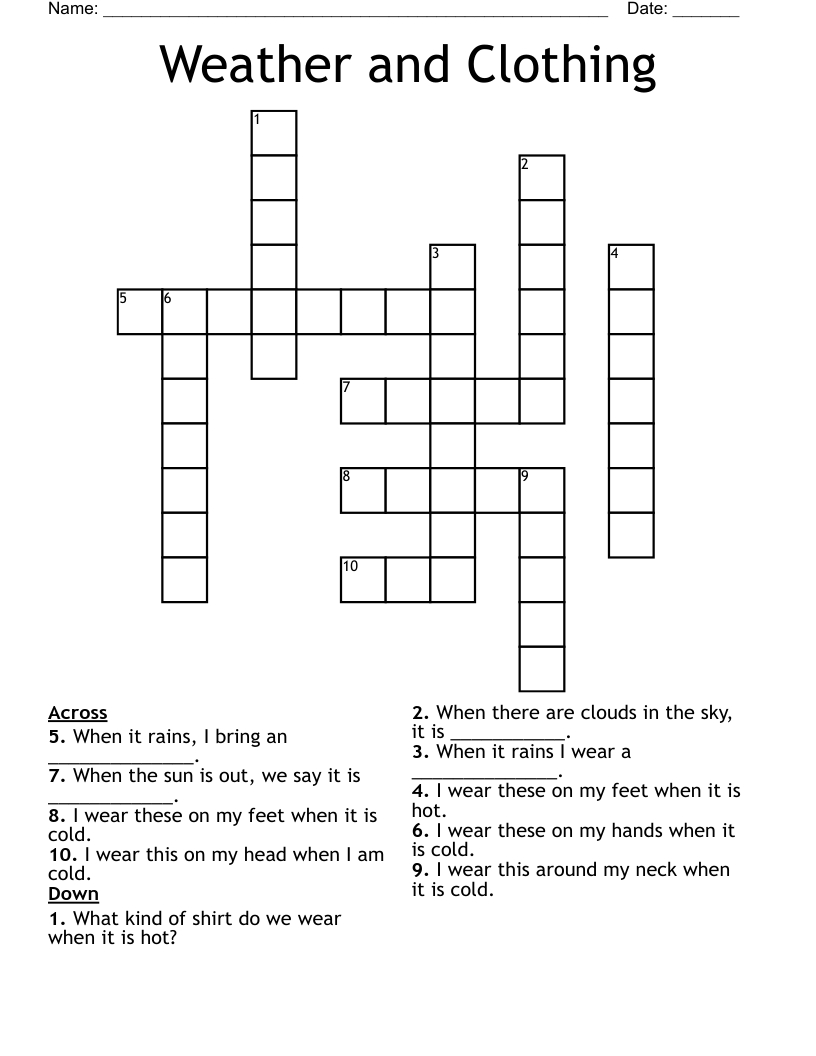 weather and clothing crossword wordmint in christmas warmer crossword clue 7 letters Weather And Clothing Crossword - Wordmint in Christmas Warmer Crossword Clue 7 Letters