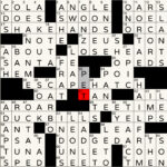 Wednesday, July 16, 2025 | Diary Of A Crossword Fiend Regarding La Christmas Setting Wsj Crossword