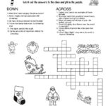 Wintery Crossword • Beeloo Printable Crafts And Activities For Kids In Christmas Travelers Crossword Clue