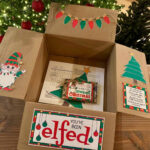 You'Ve Been Elfed Care Package Printables   Sunshine And Rainy Days Pertaining To Sweet Treat In A Christmas Poem Crossword Clue